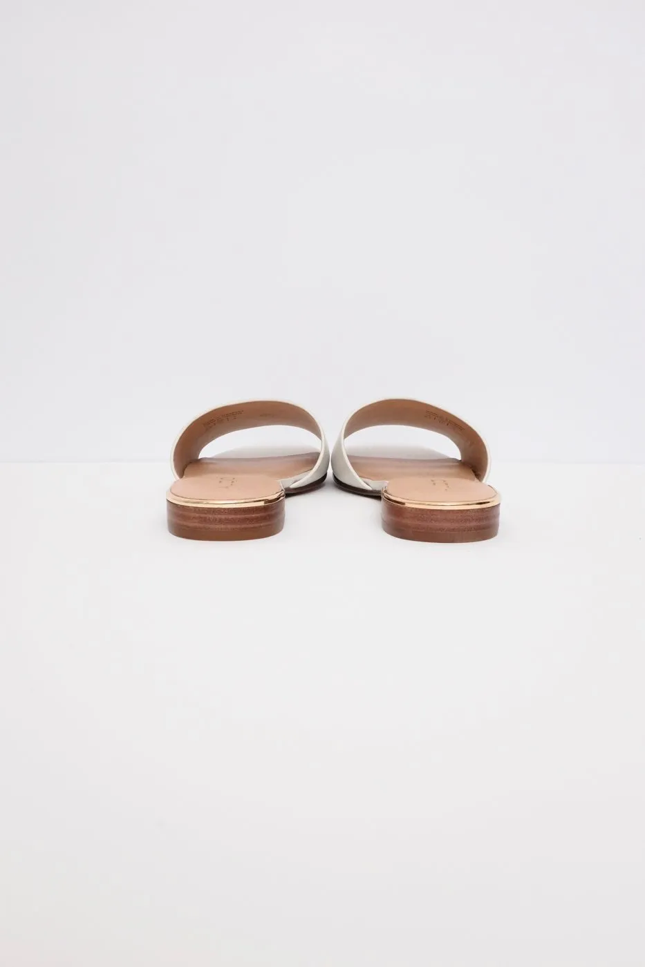 0460_WHITE LEATHER MULE SANDALS 37