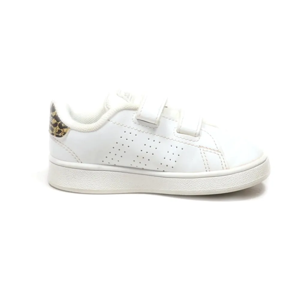 Adidas Neo Advantage Crawlers Leather White Colour For Kids
