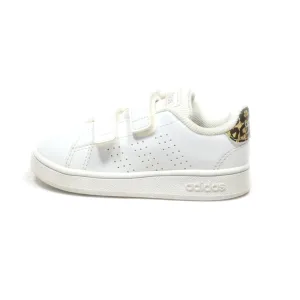 Adidas Neo Advantage Crawlers Leather White Colour For Kids