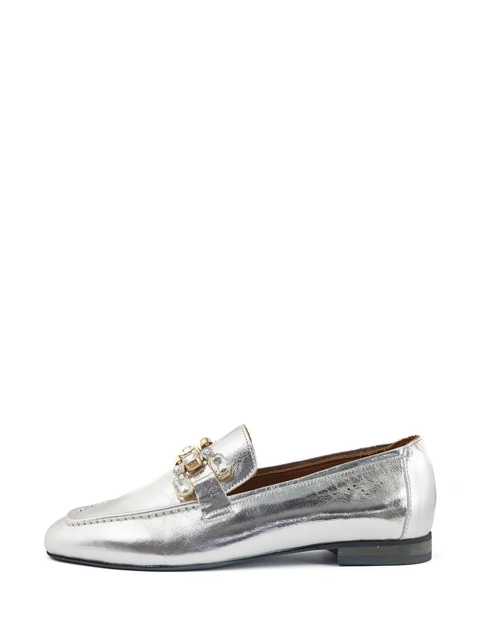 Alina | Loafer Zilver