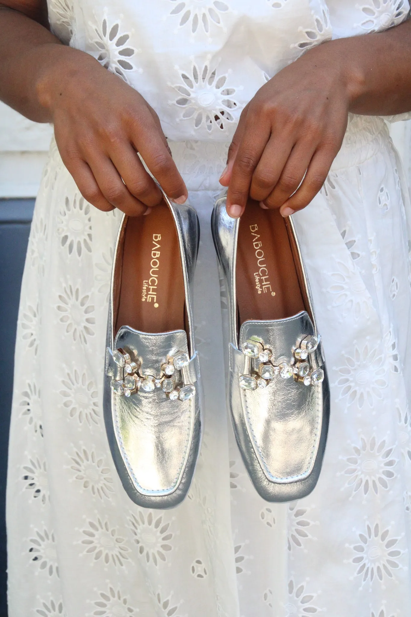 Alina | Loafer Zilver