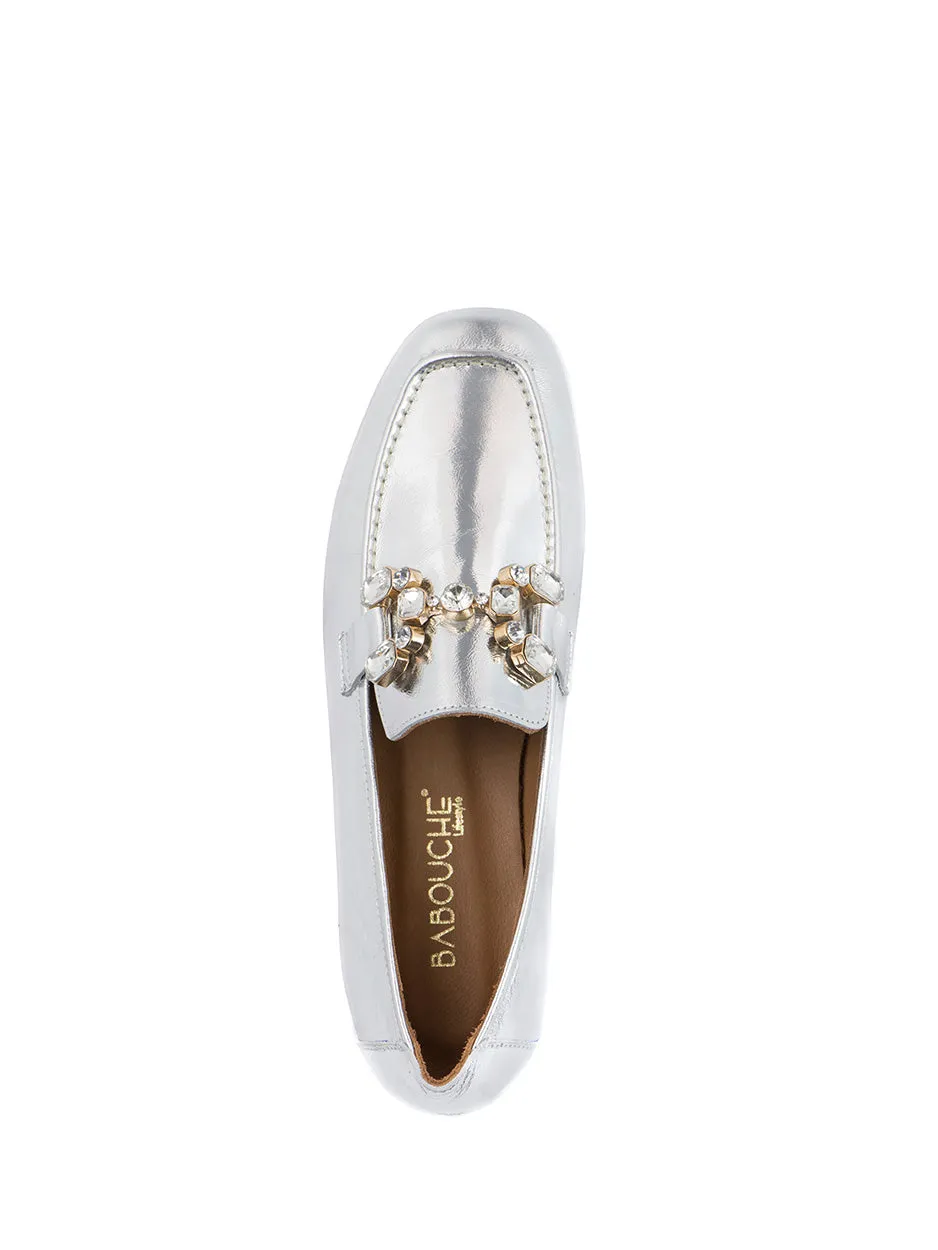 Alina | Loafer Zilver
