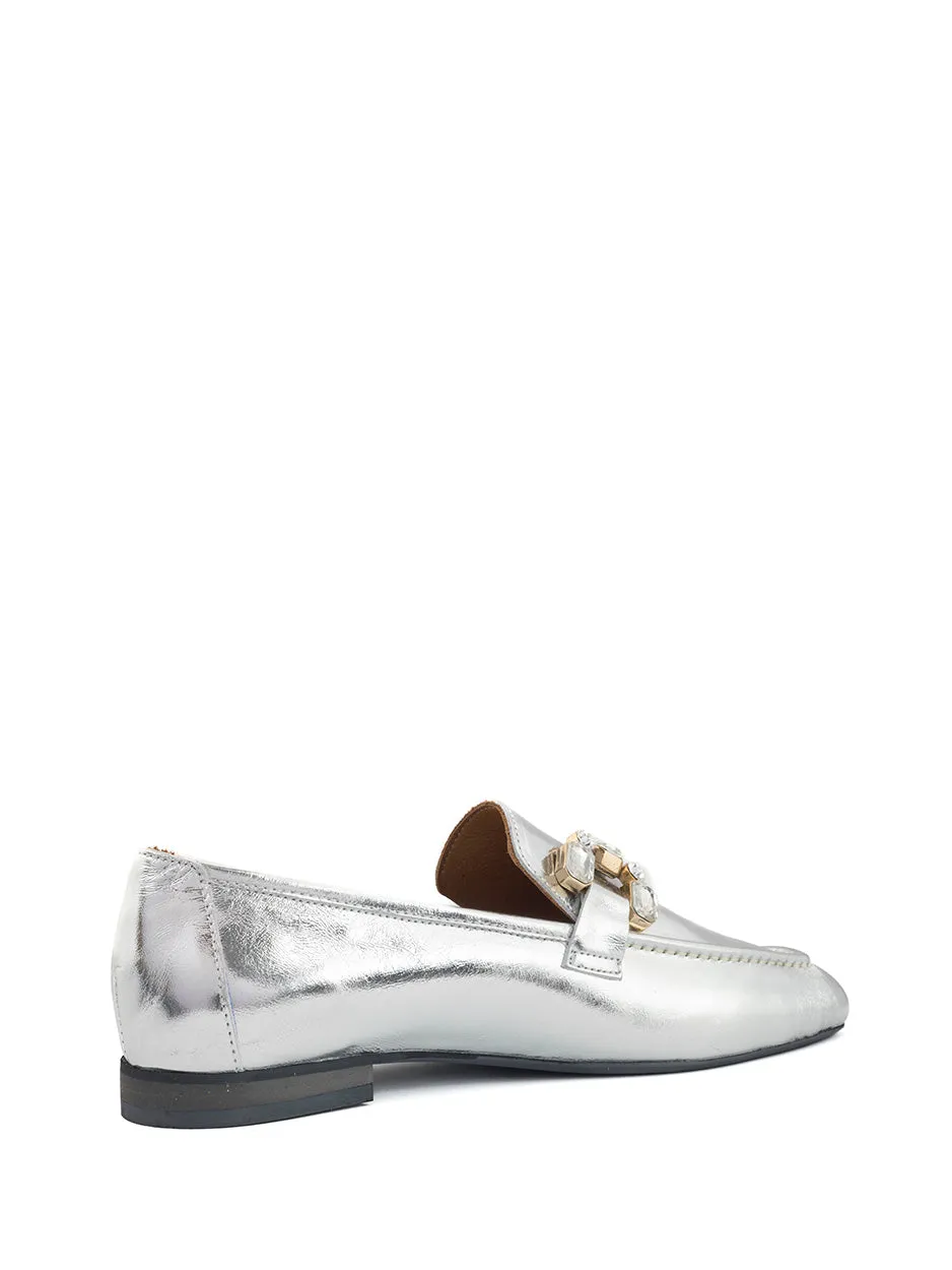 Alina | Loafer Zilver