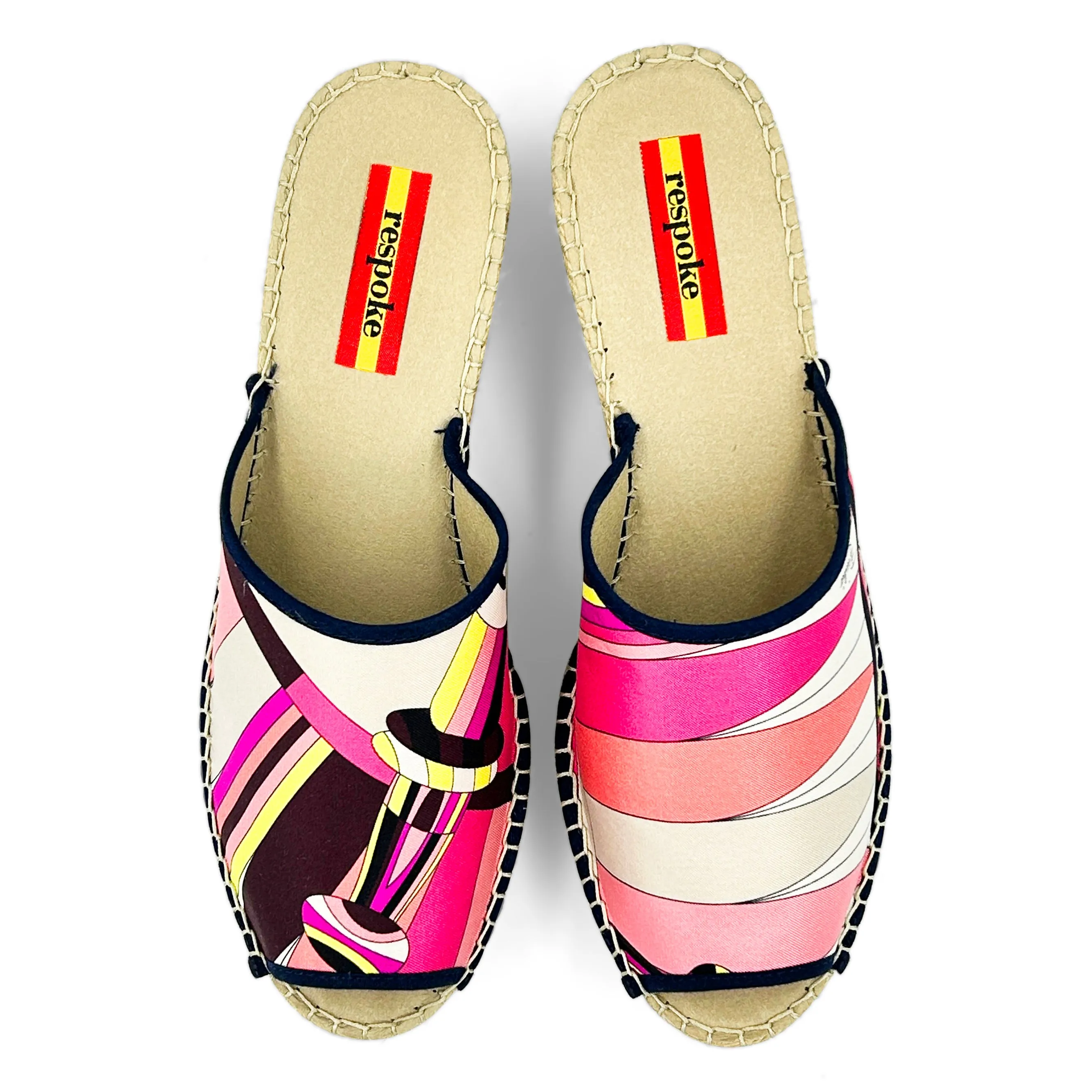 AMAPOLA Pink/Multi Modern Wedge