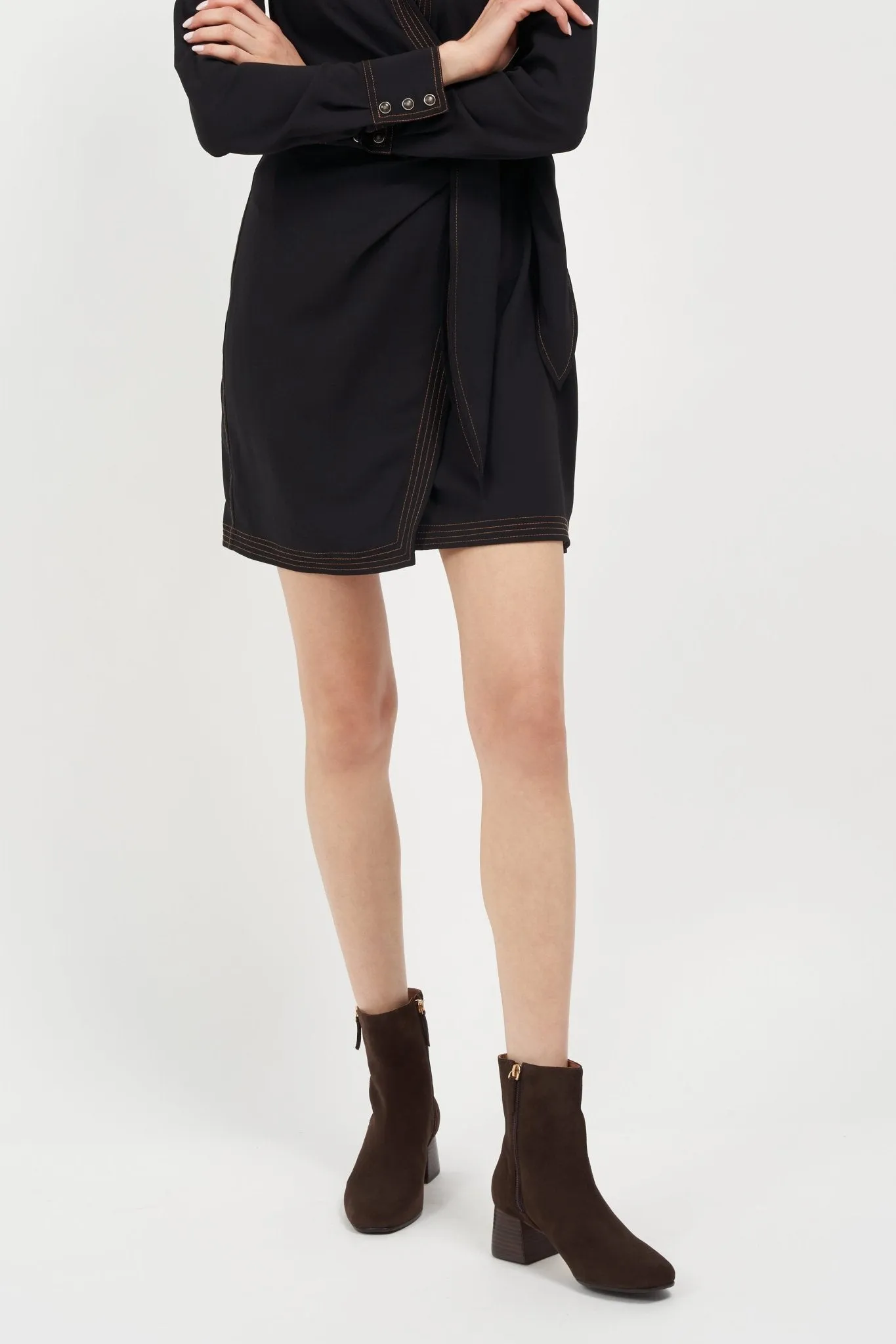 Arina Bootie Cafe Kid Suede