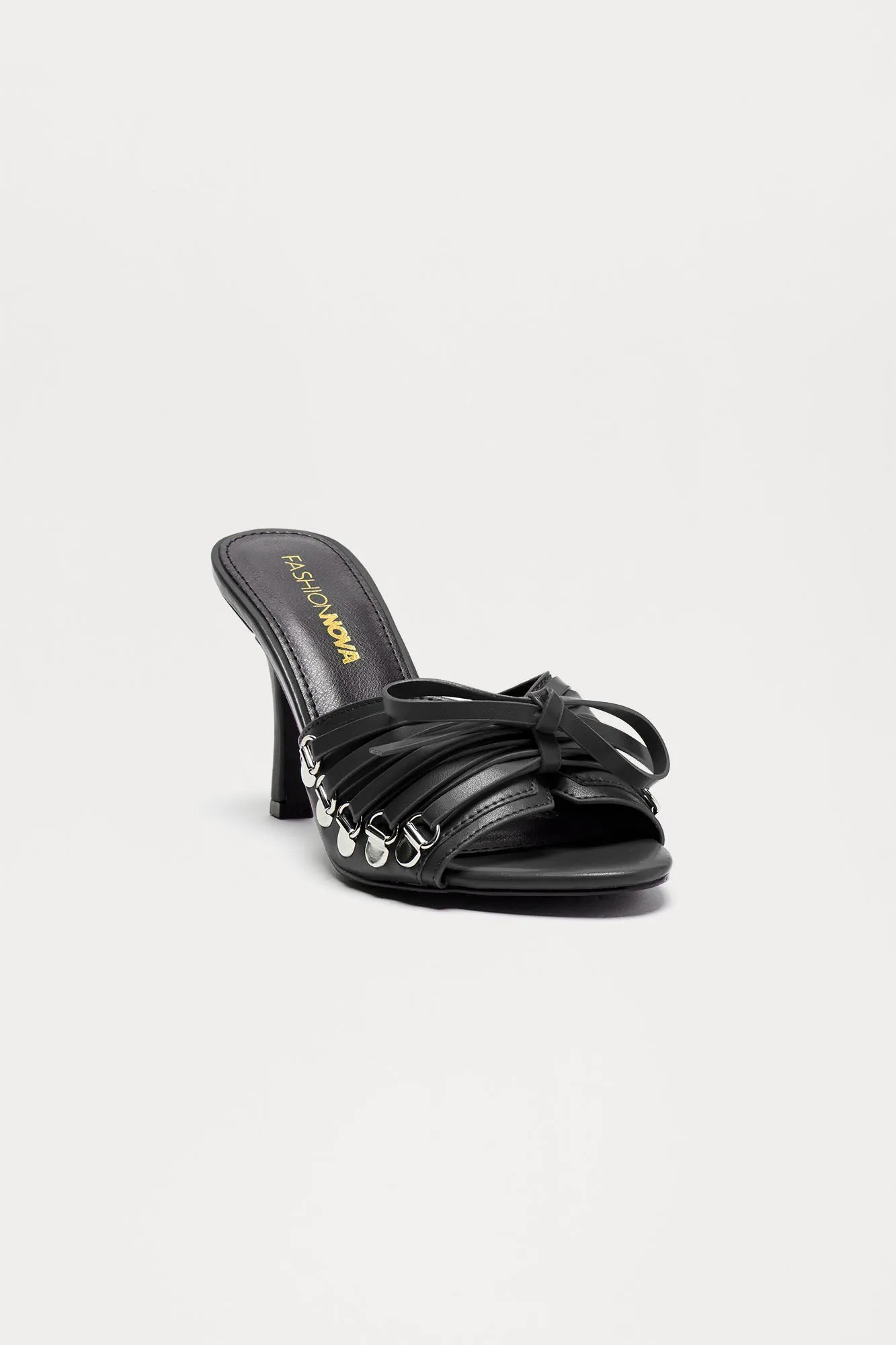 Arley Bow Mules - Black