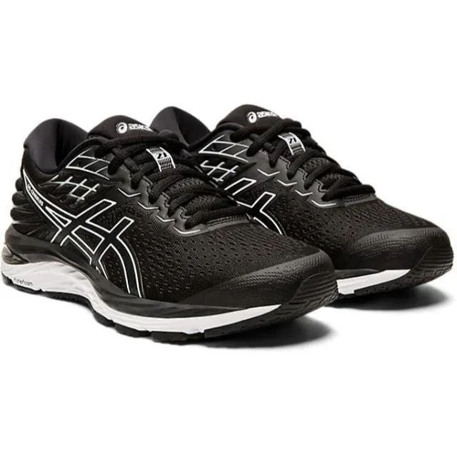 Asics Gel-Cumulus 21 Women Running Shoes Black/White