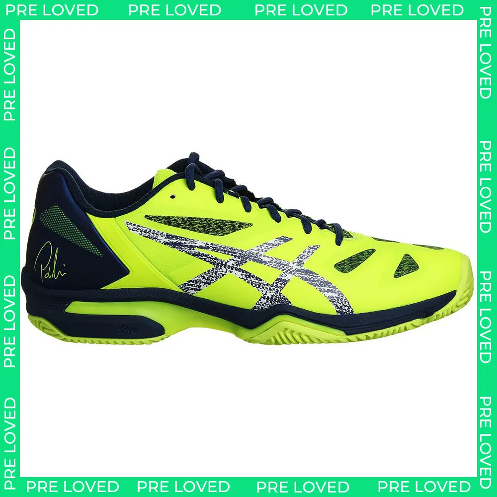 Asics Gel-Lima Mens Yellow Padel Shoes NO BOX