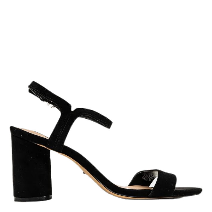 Balsa Mf Heeled Sandal Black