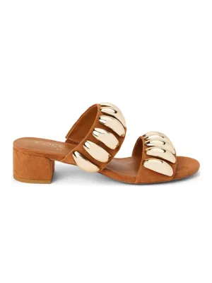 BEACH BY MATISSE DOME SANDALS IN FAWN