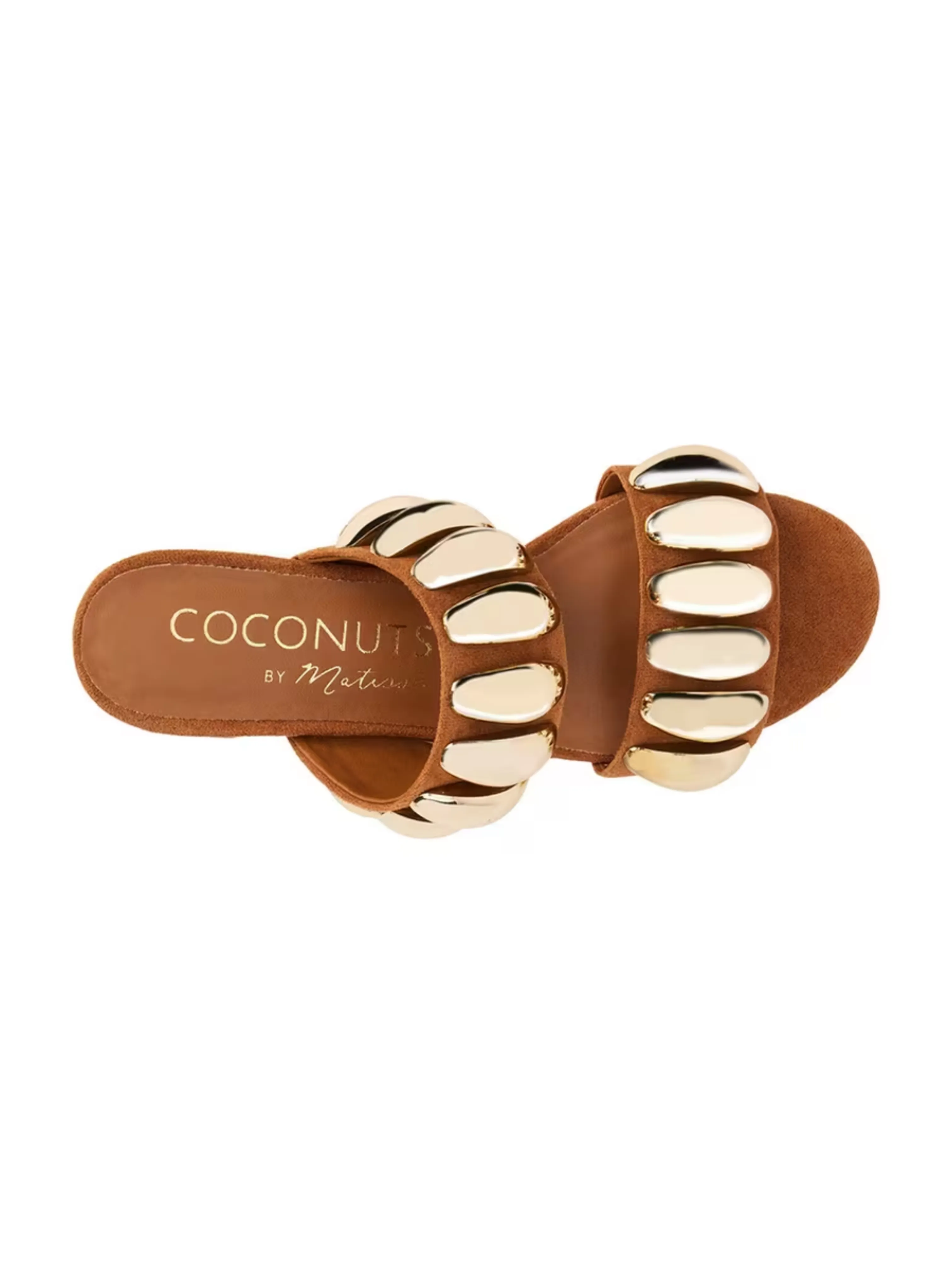 BEACH BY MATISSE DOME SANDALS IN FAWN