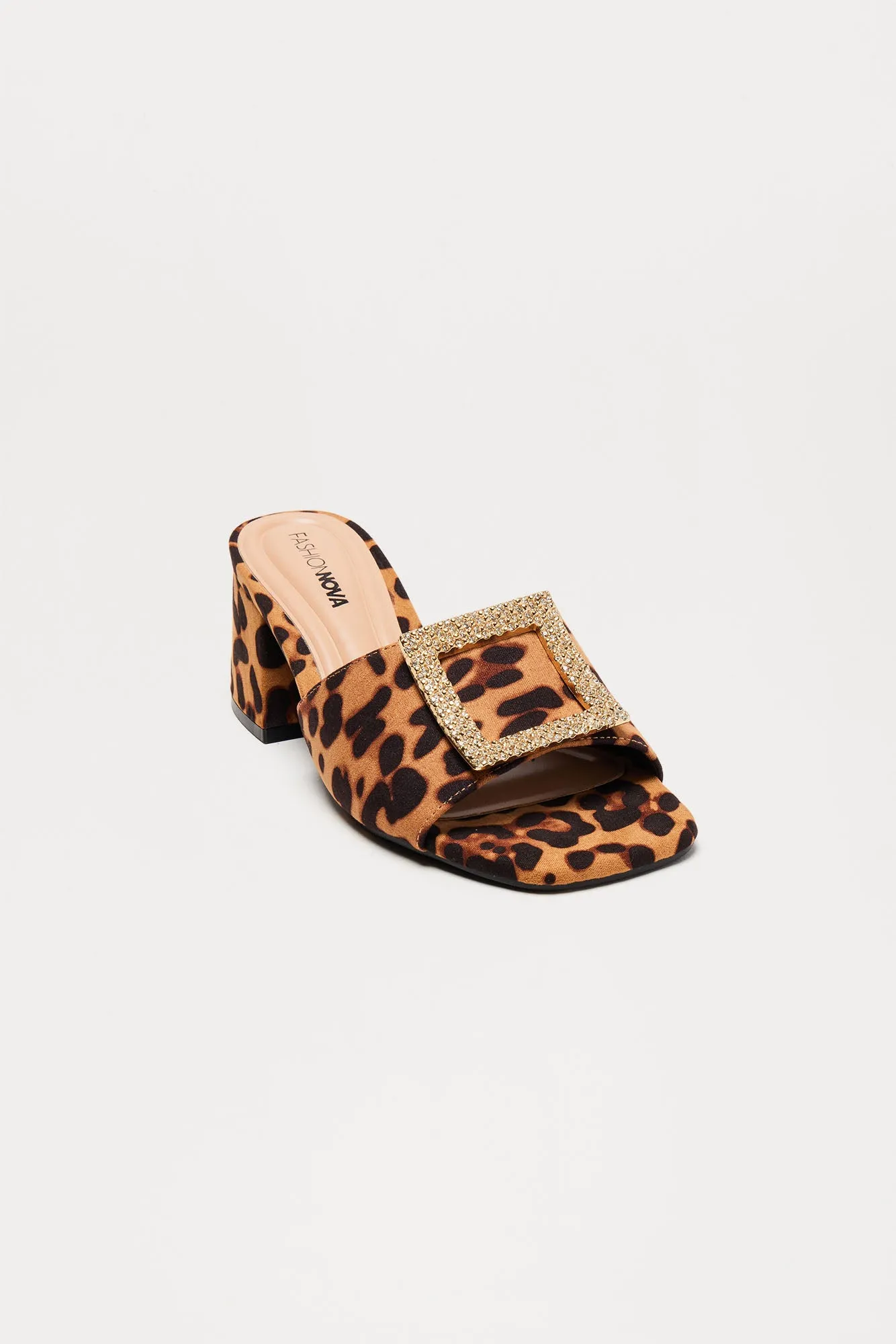 Benton Heeled Mules - Leopard