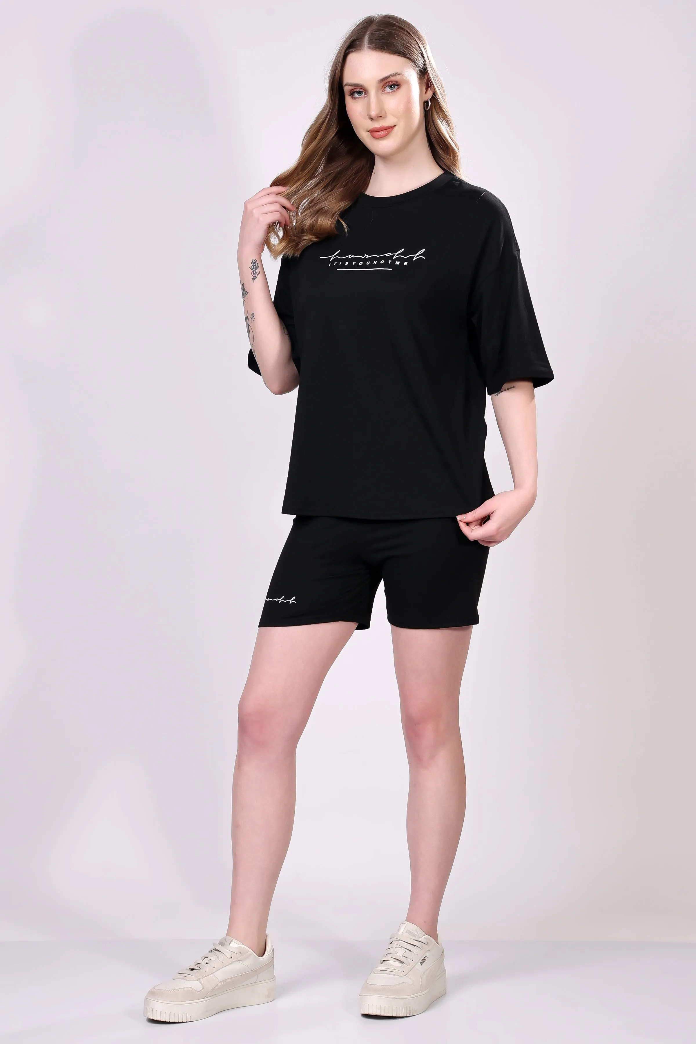 Black Luxe Lounge Set