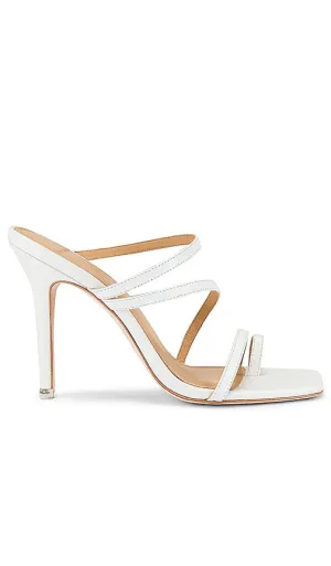 BLACK SUEDE STUDIO Cindy Sandal in White