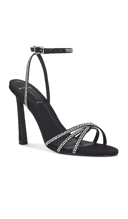 BLACK SUEDE STUDIO Serafina Sandal in Black