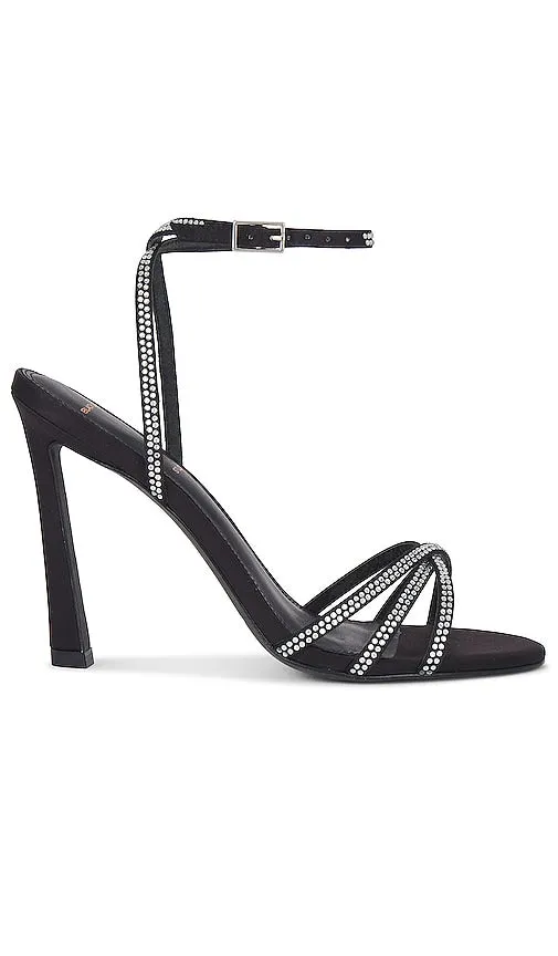 BLACK SUEDE STUDIO Serafina Sandal in Black