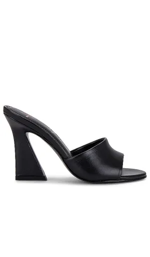 BLACK SUEDE STUDIO X REVOLVE Nadya Mule Sandal in Black