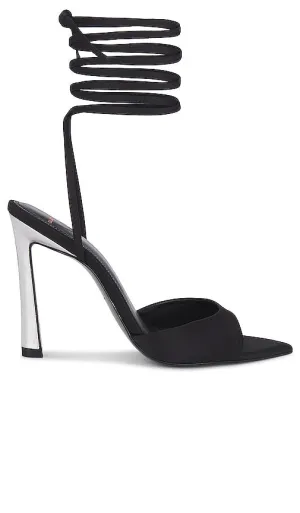 BLACK SUEDE STUDIO x REVOLVE Terina Sandal in Black