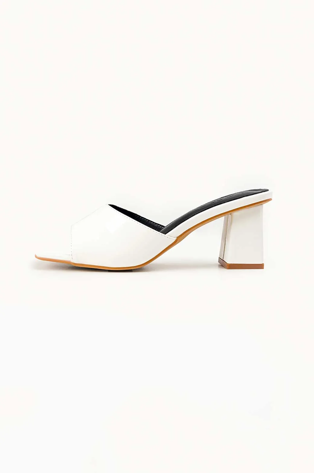BLOCK HEEL MULE