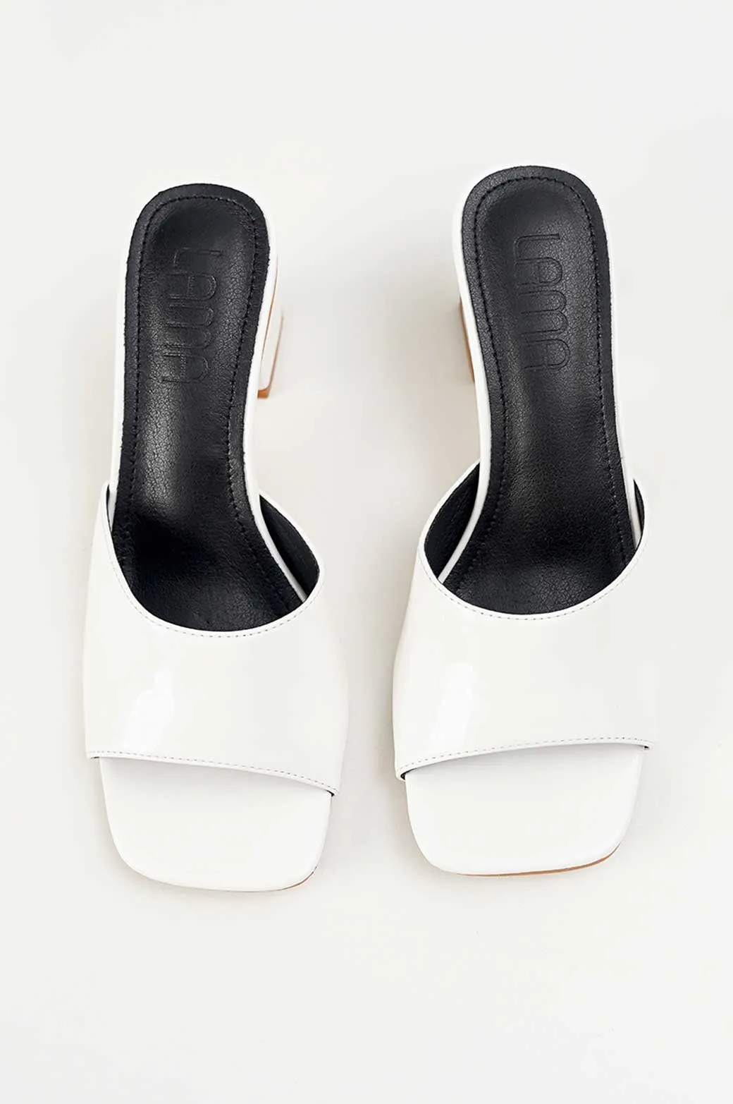 BLOCK HEEL MULE