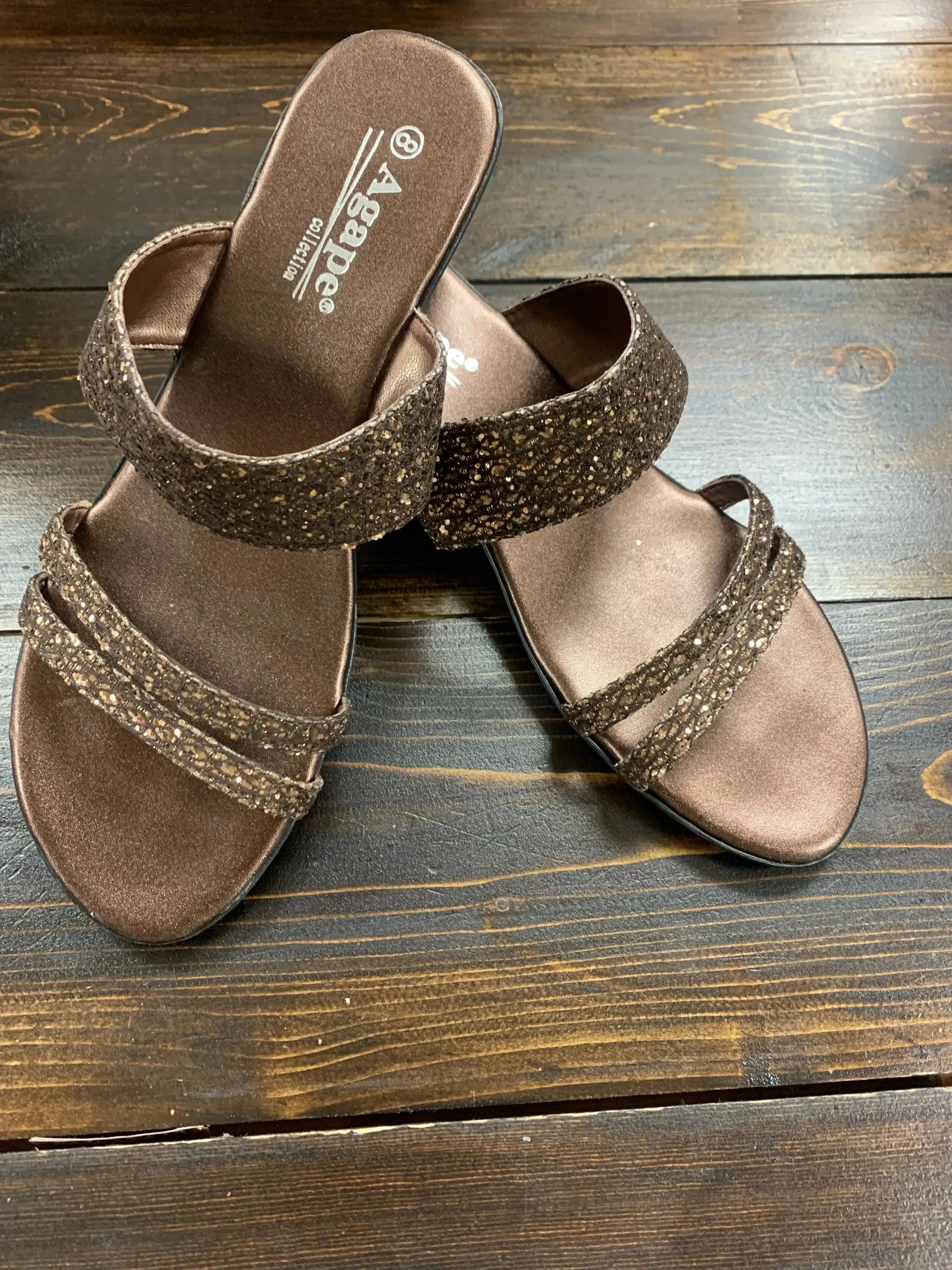 Bronze AGAPE Sandals