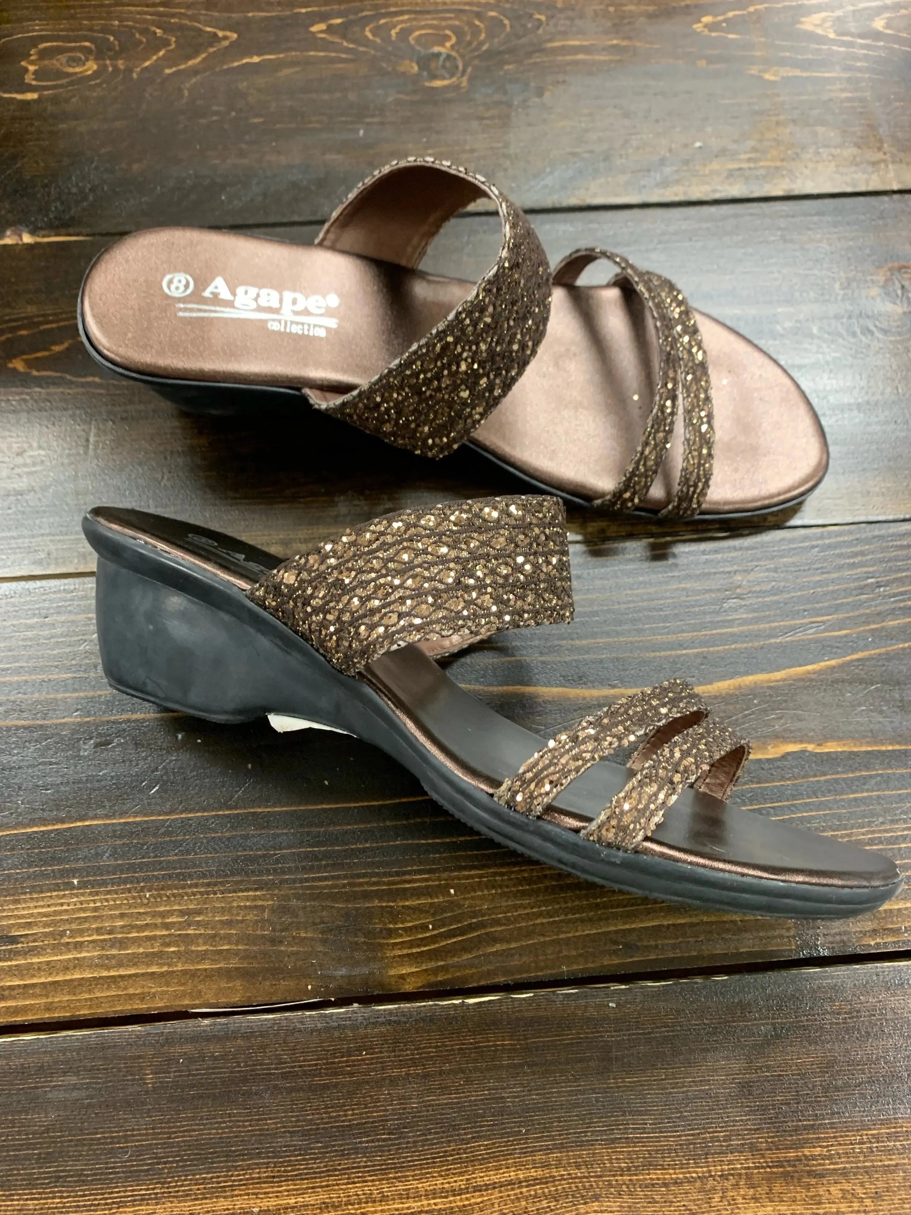 Bronze AGAPE Sandals