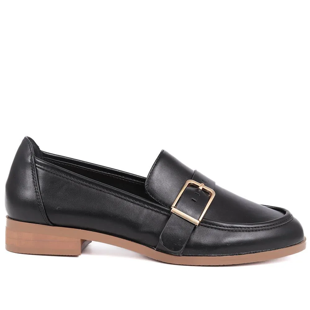 Buckle Detail Loafers  - SIN40003 / 326 302
