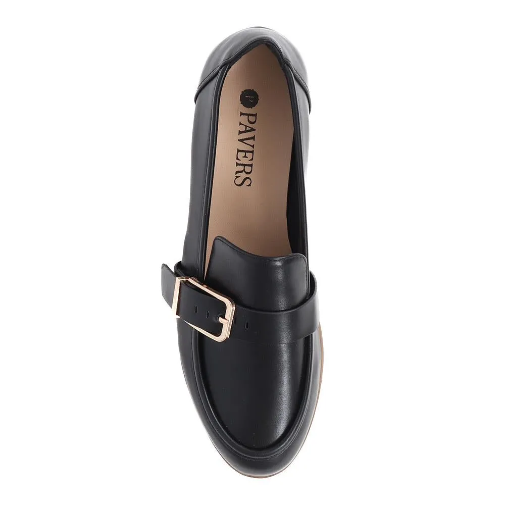 Buckle Detail Loafers  - SIN40003 / 326 302
