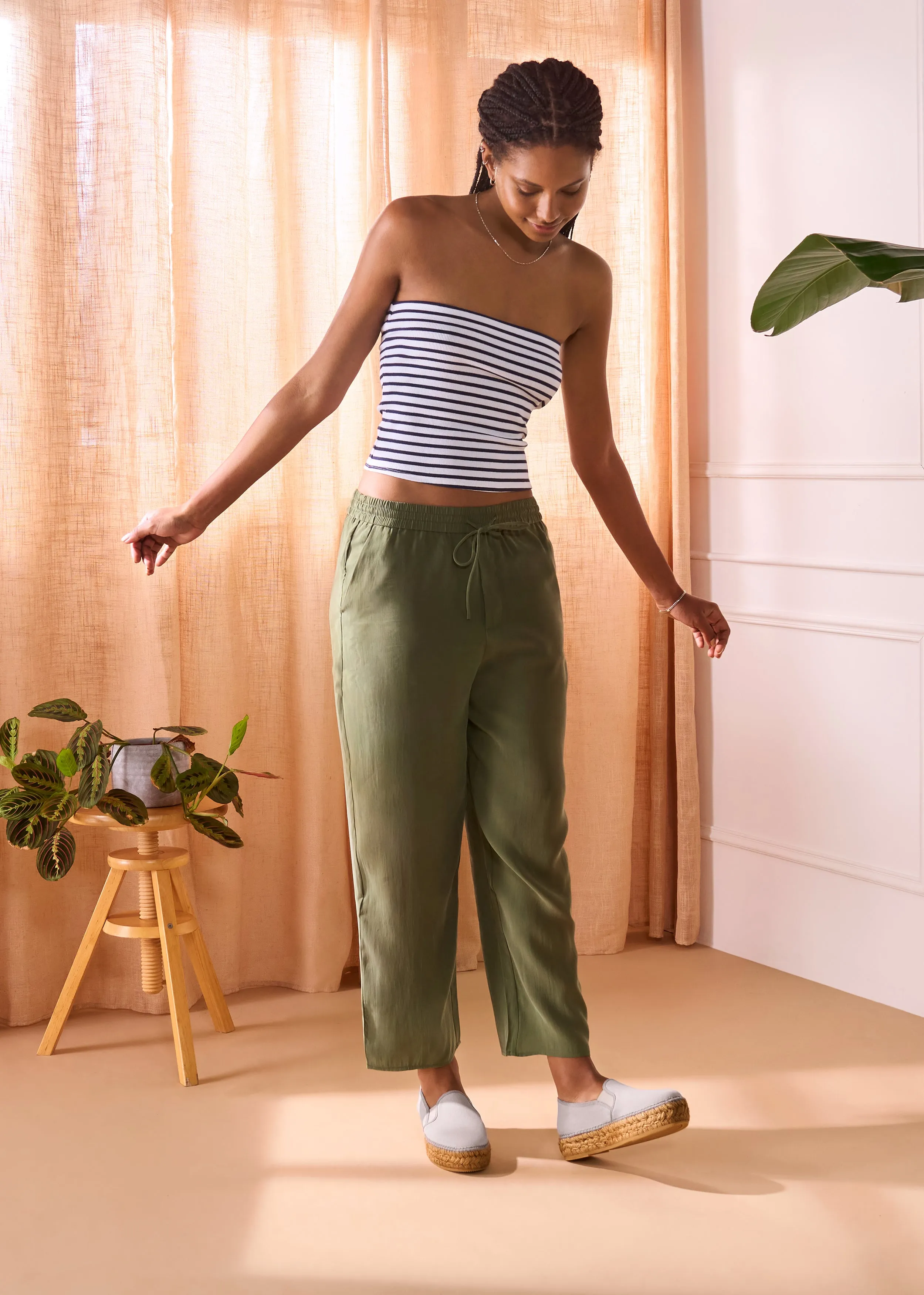 Castell Canvas Espadrille Platforms