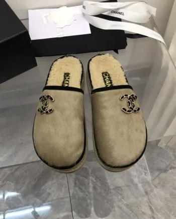 CHL Women's Mules With Opens Heels Beige For Women