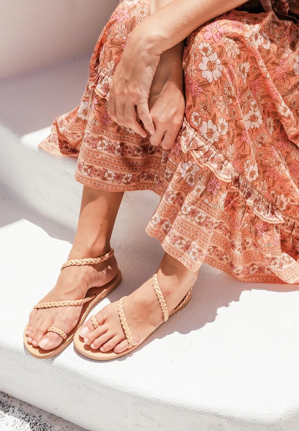 Clio Sandals - Tan