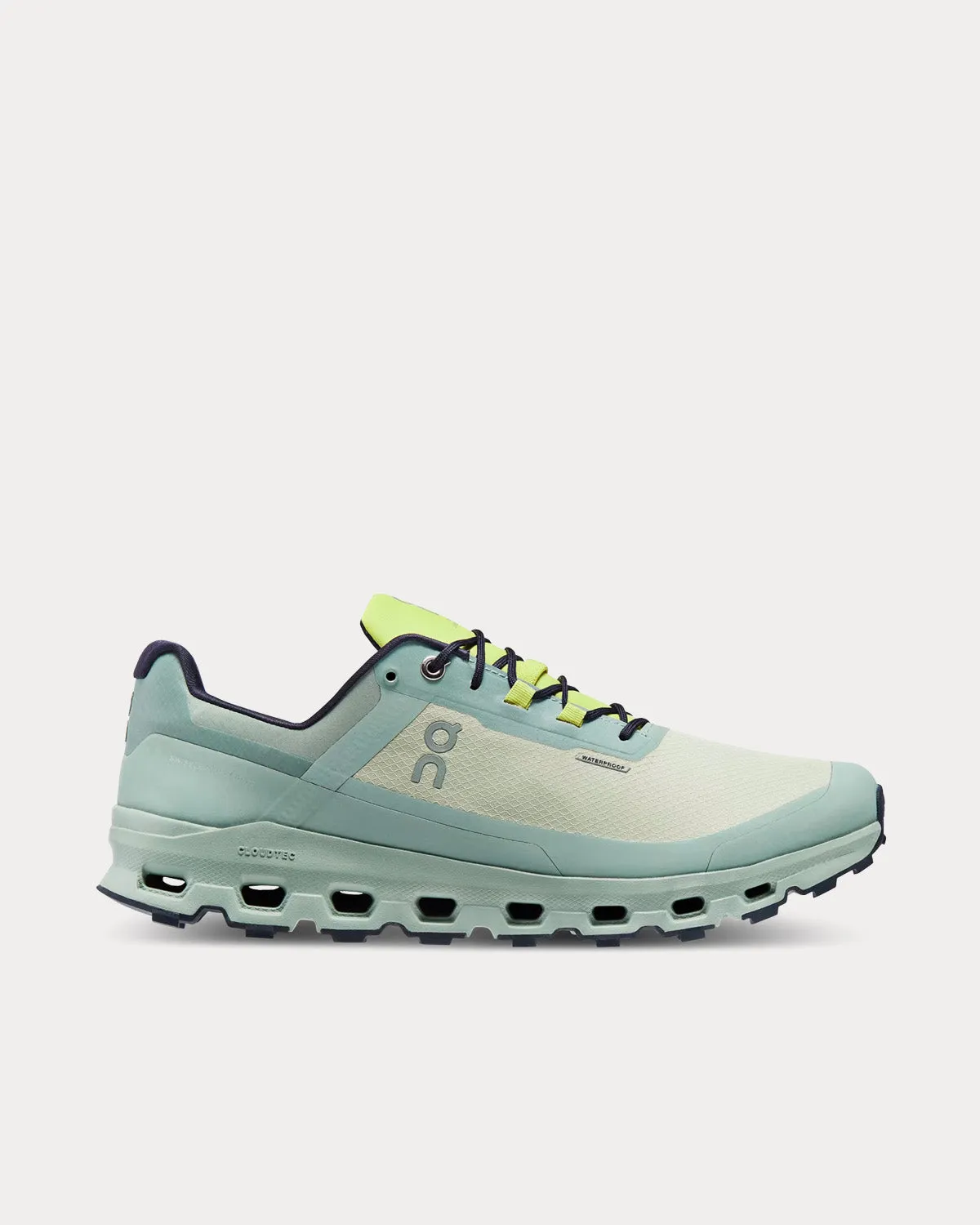 Cloudvista Waterproof Chalk / Moss Running Shoes