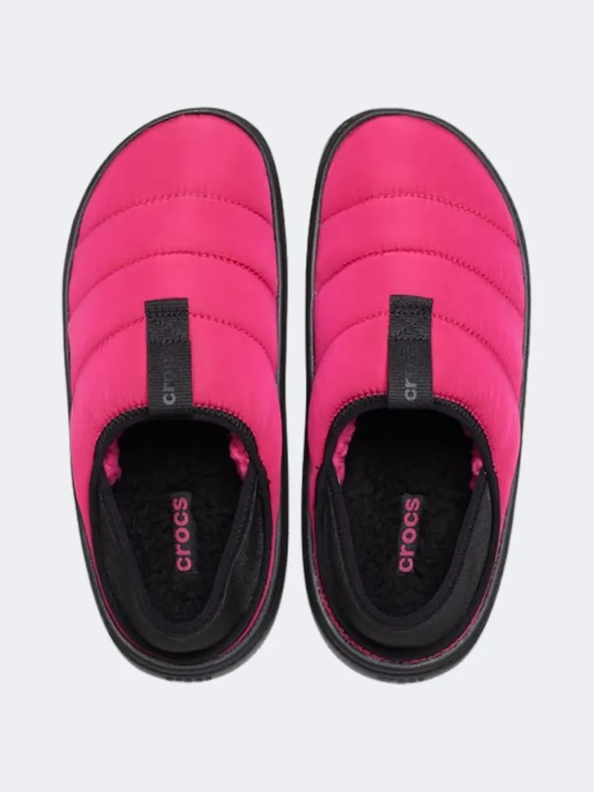 Crocs Classic Puff Moc Unisex Lifestyle Shoes Dragon Fruit/Multi