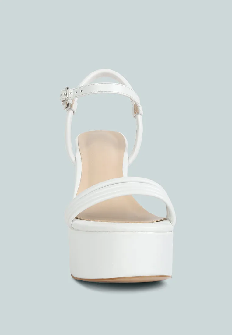 Cruella Block Heel Platform Sandals