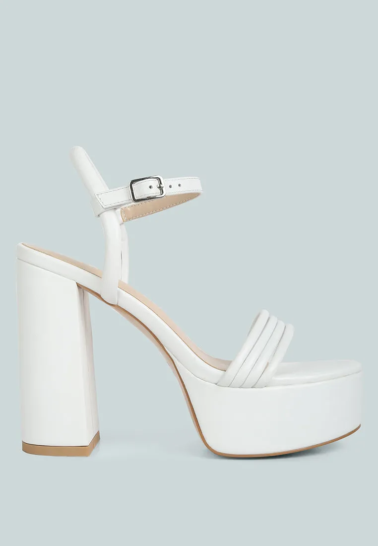 Cruella Block Heel Platform Sandals