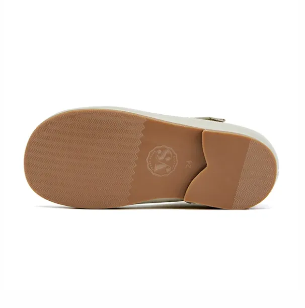 Dolly Velcro Mary Jane Red Leather