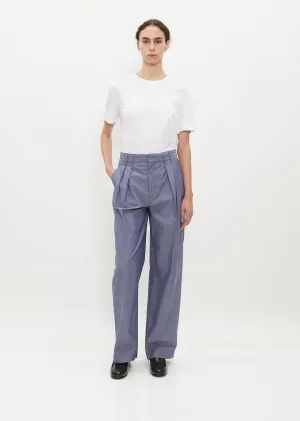 Double Pleat Front Trouser