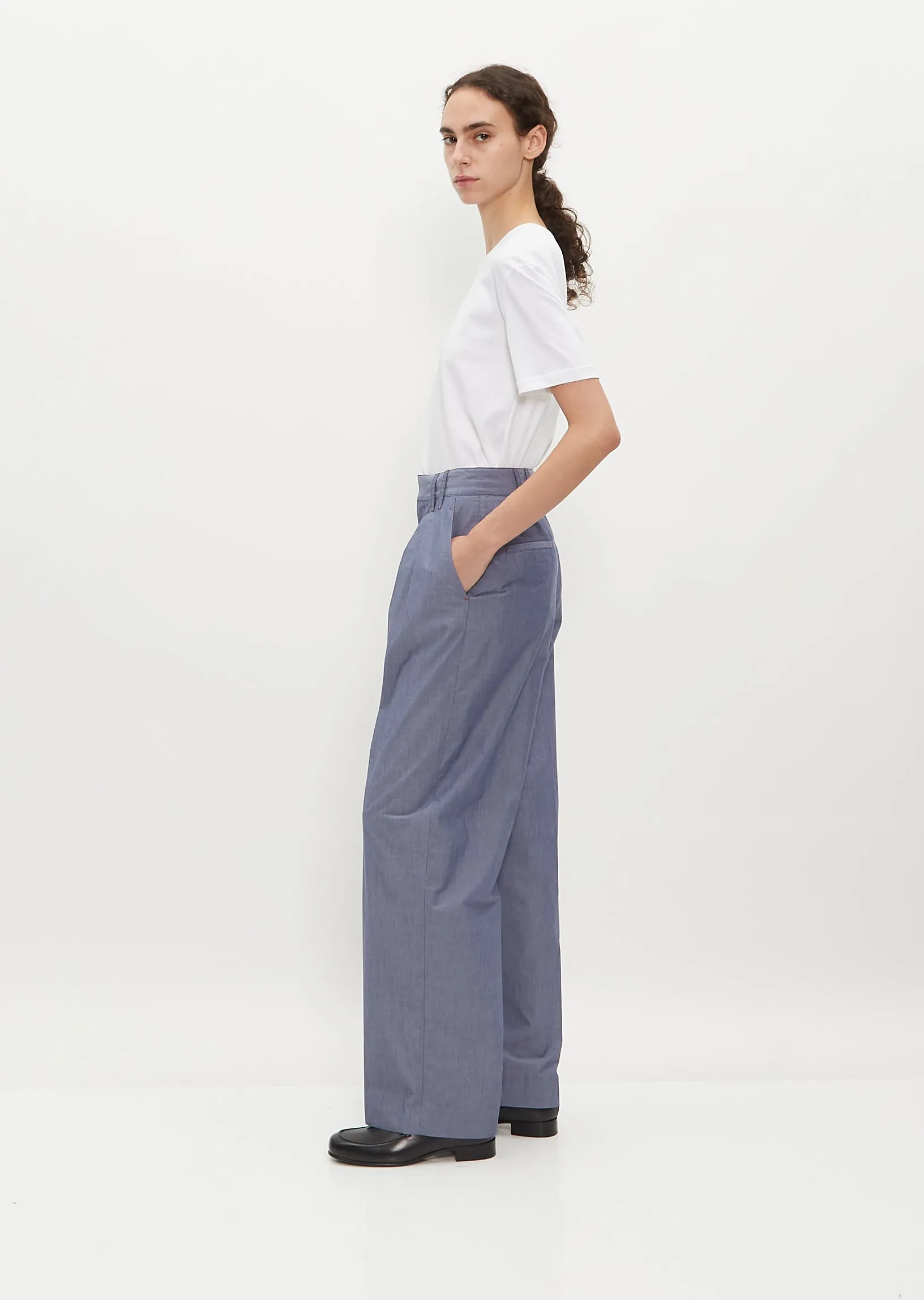 Double Pleat Front Trouser