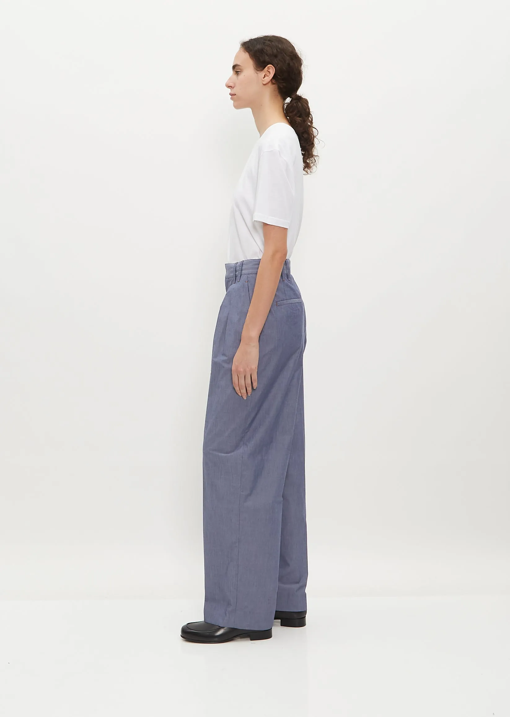 Double Pleat Front Trouser