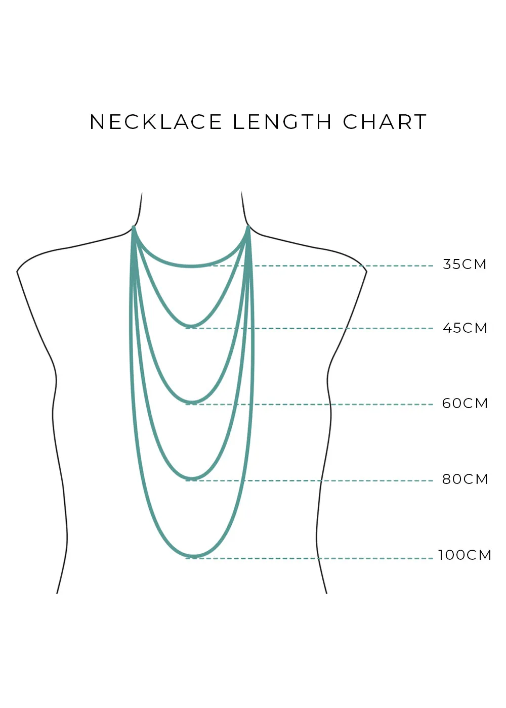 DULCIE MULTI NECKLACE - BLACK