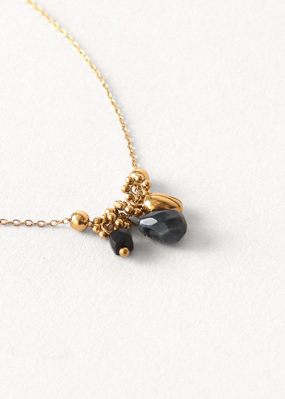 DULCIE MULTI NECKLACE - BLACK