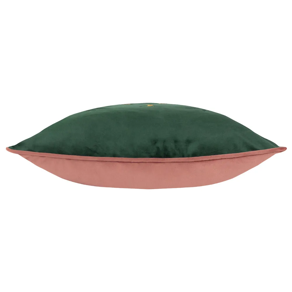 Dusk Monkey Cushion Emerald