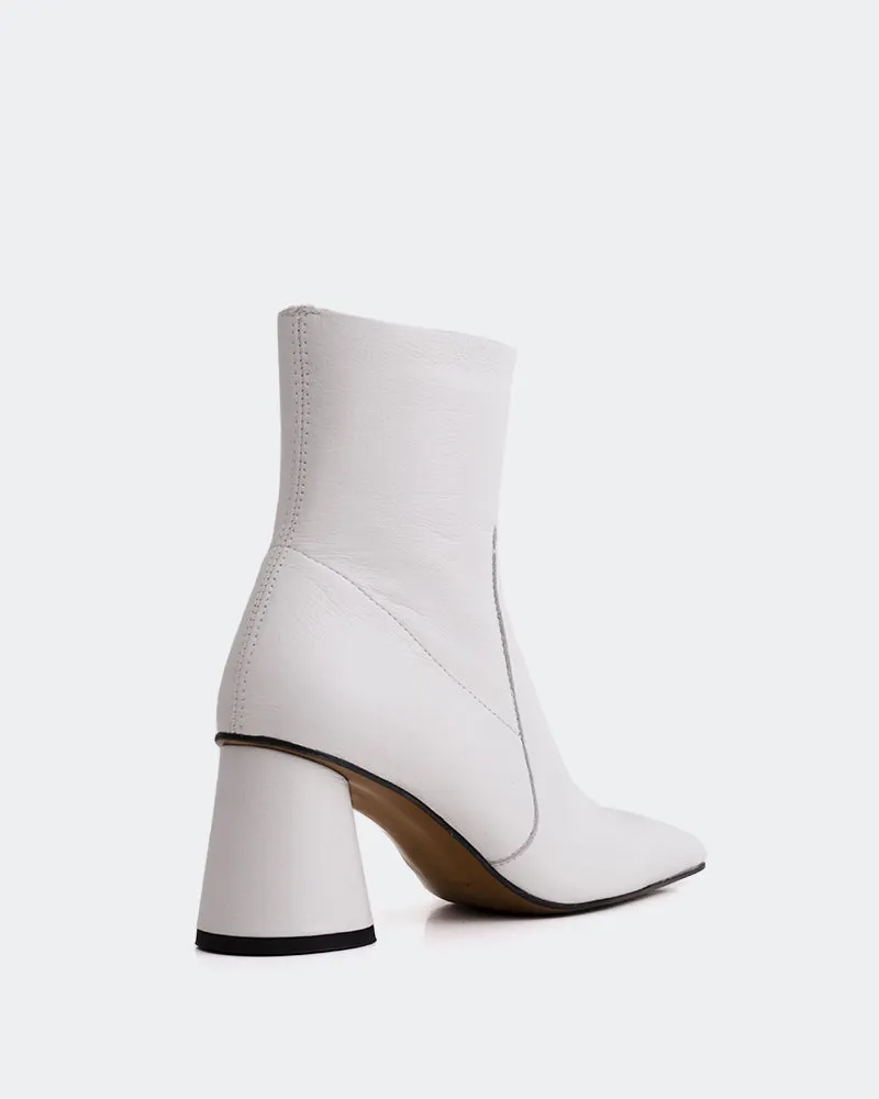 Eaton White Leather