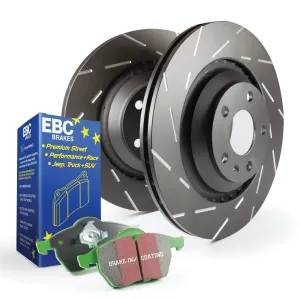EBC Brakes S2KR2403 S2 Kits Greenstuff 2000 and USR Rotors