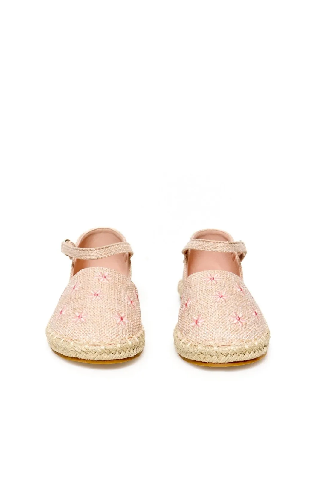 Embroidered espadrilles - Pink