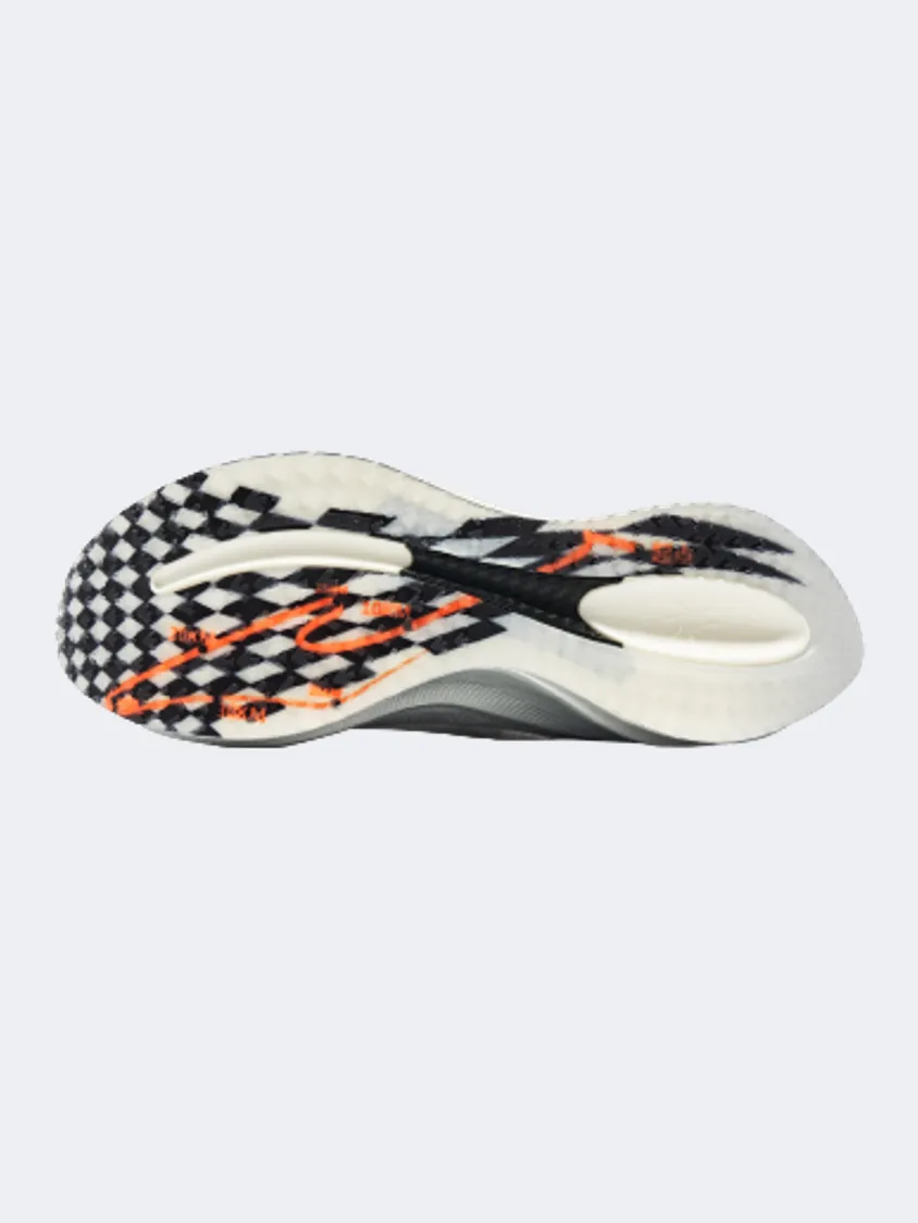 Erke Cushioning Women Running Shoes Silver/Black