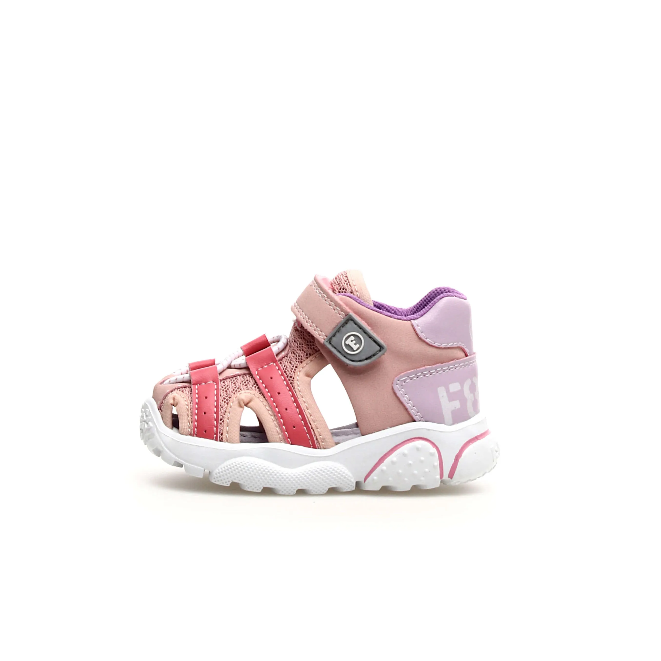 FALCOTTO - Boses Girls Pink Sandals in Eco Nabuk