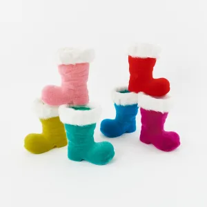 Flocked Boot, 10"