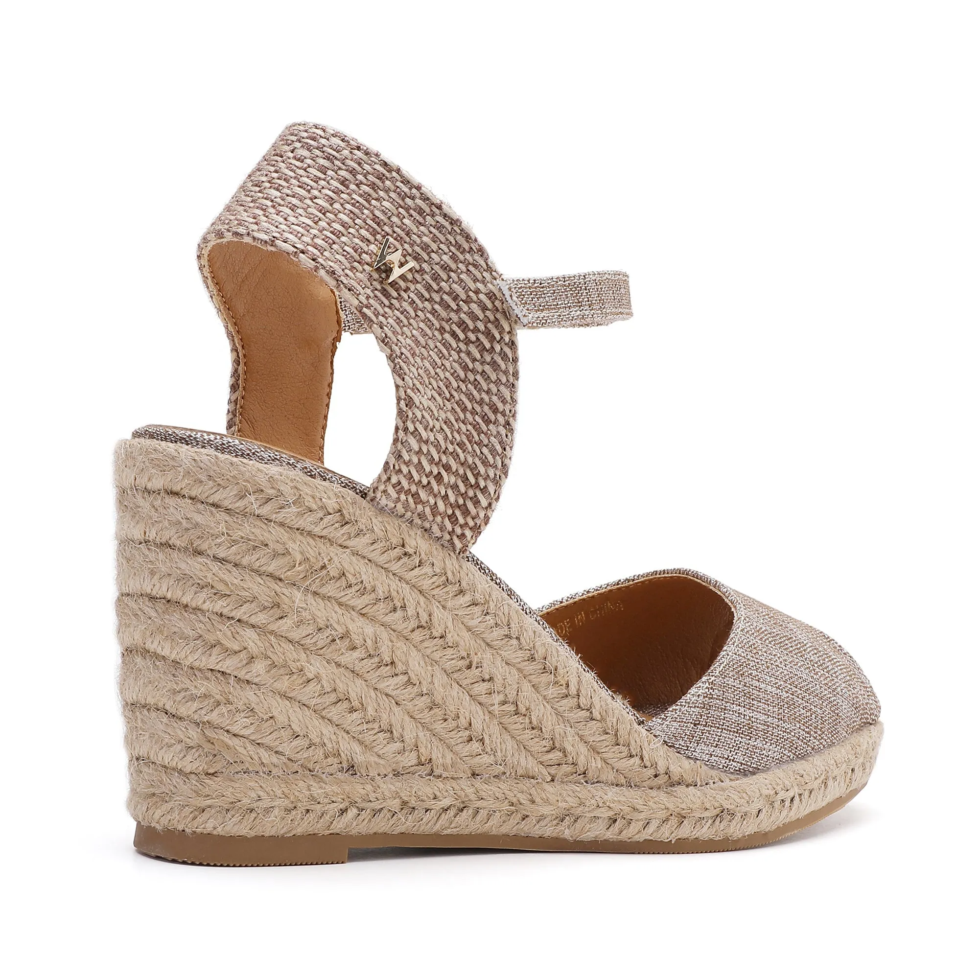 Flora Taupe Espadrilles
