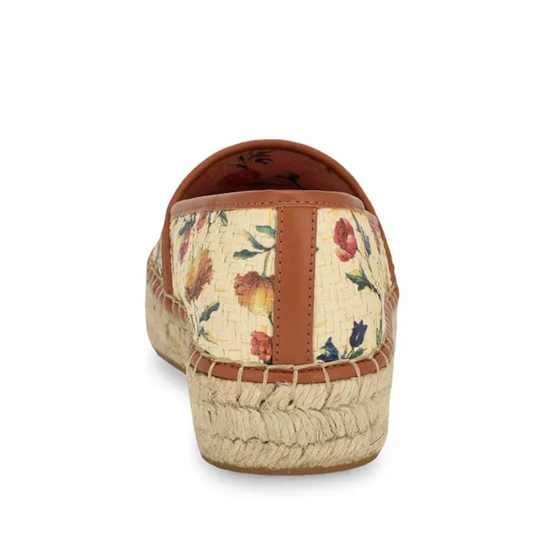 Floral Creme Espadrilles